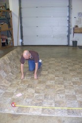 Floor covering installer
